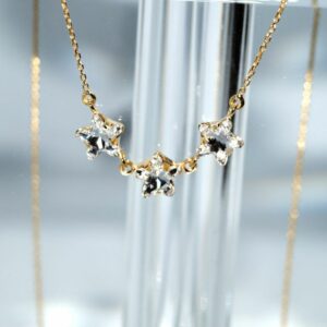 SX00571þCOLLIER STARS DORE SWAROVSKI