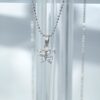 SF01302þCOLLIER PAPILLON BRILLANT