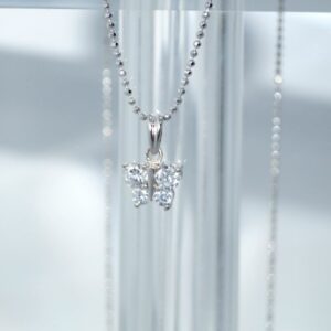 SF01302þCOLLIER PAPILLON BRILLANT