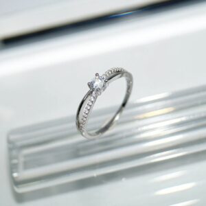 SL00625þBAGUE SOLITAIRE LIGNE X 52