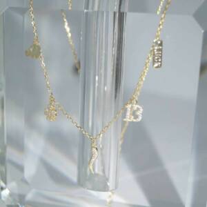 SX00997þCOLLIER FULL LUCKY CHARMS DORE