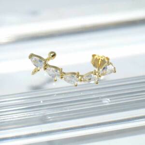 SX00887þBOUCLE SINGLE EAR CUFF DORE