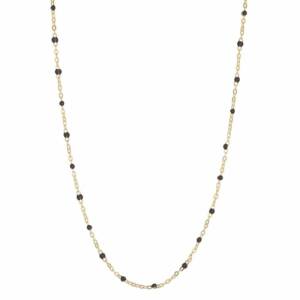SX00987þCOLLIER ROSARIO DORE NOIR