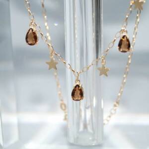 SX00989þCOLLIER TALISMAN CHARMS POIRE ETOILE