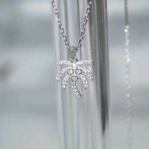 SX01045þCOLLIER PALMIER PAVE