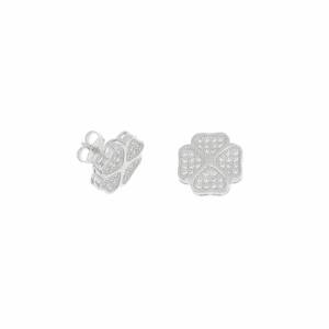 SX01096þBOUCLE TREFLE PAVE