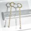 SL00943þBOUCLE EARCUFF PAMPILLES DORE