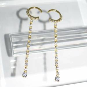 SL00943þBOUCLE EARCUFF PAMPILLES DORE