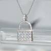 SL01033þSAUTOIR CADENA PAVE