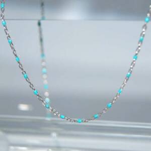 RI01046þSAUTOIR ROSARIO TURQUOISE