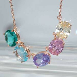 RI01124þCOLLIER MAXI MULTICOLORE ROSE
