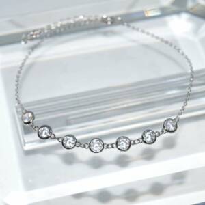 RI01131þCHAINE DE CHEVILLE BRILLANT PRECIEUSE