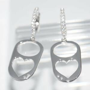 RI01252þBOUCLE MINI CEOLE CANNETTE COEUR