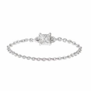 VS00015þBAGUE DIAMANT PRINCESSE CHAINETTE OR T56