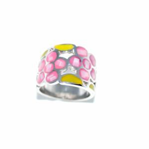 AS00391þBague Fleur Girly Rose 50