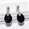 DV00908þBoucle Clip Gouttes Onyx