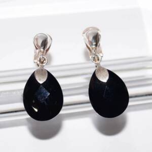 DV00908þBoucle Clip Gouttes Onyx