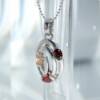 GO00294þCollier Sautoir Spirale Clr