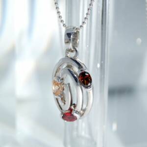 GO00294þCollier Sautoir Spirale Clr
