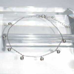 RI01133þChaine De Cheville Serti Perle