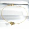 RI01365þBracelet Love Coeur Dore