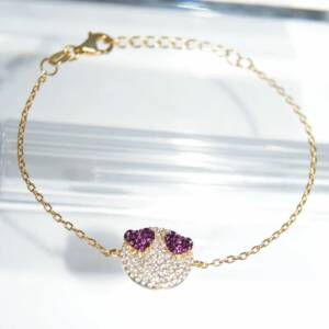 RI01404þBracelet Smiley Love Dore