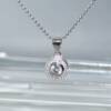 RI01637þCollier Brillant Pave