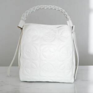 SB00222þSac Cuir Louise Chic Bianco