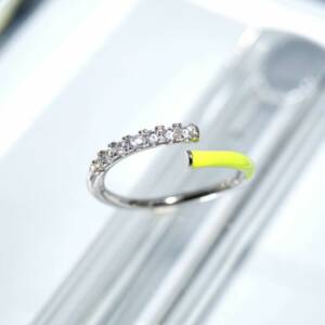 SL00510þBague Leggera Enamel Zirc Jaune