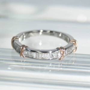 SL00624þBague Alliance Ligne X T52