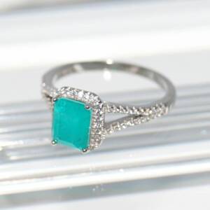 SL01142þBague Ice Green Pavee