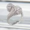 SL01210þBague Cone Pave T54