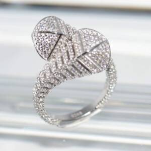 SL01210þBague Cone Pave T54