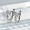 SL01346þBoucle Gourmette Pave
