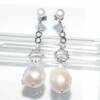 SL01377þBoucle Nid D’Abeille Perle Naturelle