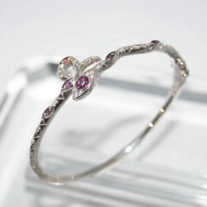 SL01423þBracelet Serpent Fuchsia