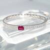 SL01435þBracelet Rigide Rubino Pave