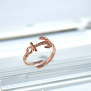 SX00525þBague Ancre Rose