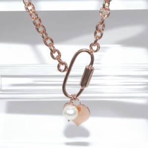 SX00595RþCollier Mousqueton Charms Rose