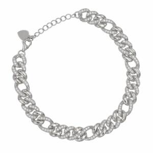 SX01101þBracelet Gourmette Oversize Precieuse