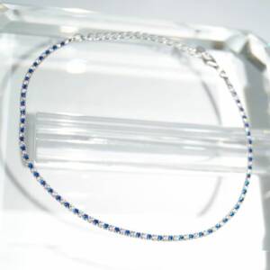 SX01165þChaine De Cheville Tennis Blu White