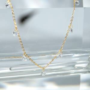 SX01194þCollier Brillant Perce Dore