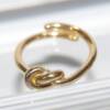 SX01205þBague Noeud Etreinte Dore