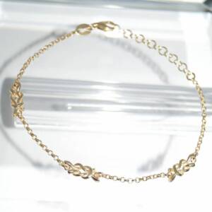 SX01239þBracelet Noeud Etreinte Dore