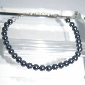 SX01245þBracelet Perles Grises