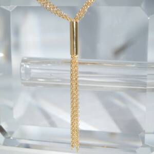 SX01289þCollier Cascade Elegance Dore