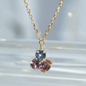 SX01319þCollier Trio Dolce Colorea Swarovski