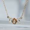 SX01322þCollier Trio Ambre Swarovski Dore