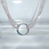 SX01323þCollier Maglia Viva Cerchio