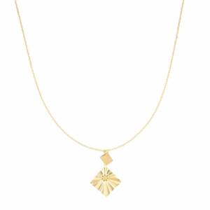 Collier Doré Voile Mirage